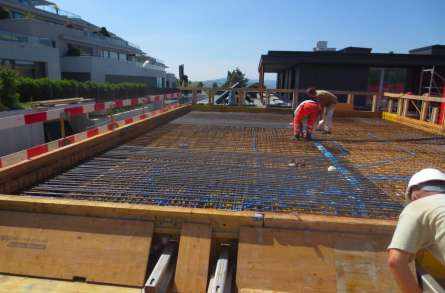 Einfamilienhaus Lake Side, 
Neuhofstrasse 25, Schindellegi, Projekt und Baukontrolle Tragstruktur in Massivbauweise, Projekt und Fachbauleitung Baugrubenarbeiten und Fundationsarbeiten