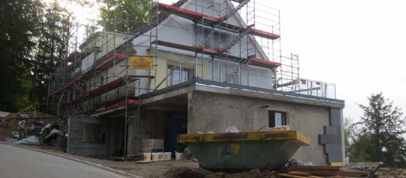 Umbau Pfannenstielstrasse 220, Meilen, Projekt und Baukontrollen Umbauarbeiten