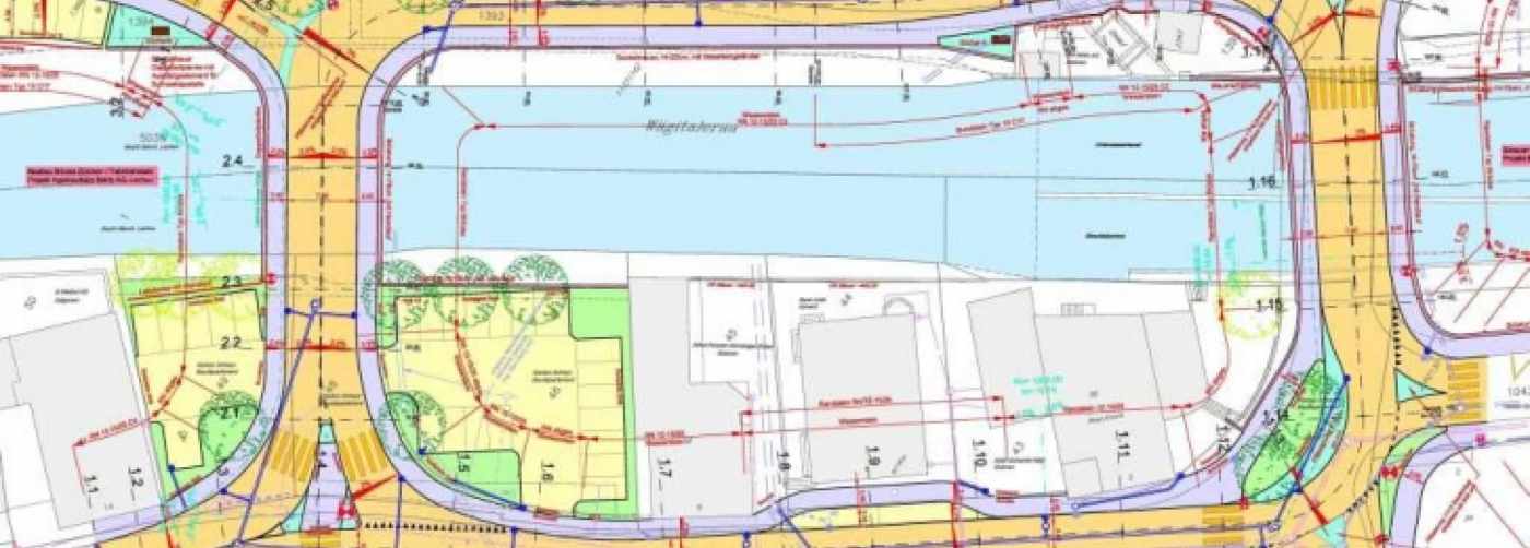 Grosskreisel Siebnen, Machbarkeitsstudie, Vorprojekt, Auflageprojekt