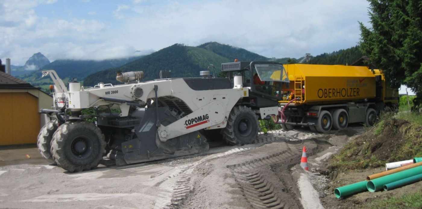 Sanierung Schnabelsbergstrasse, Bennau, Projektleitung und Bauleitung Strassensanierung