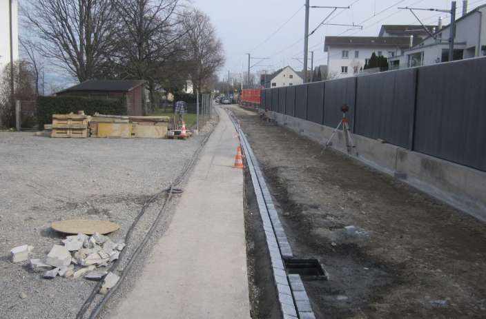 Hirsackerstrasse Horgen, Grundlagenbeschaffung,Feldaufnahmen, Vorprojekt, Auflageprojekt und Kostenvoranschlag, Devisierung, Ausschreibung und Offertvergleich,Ausführungsprojekt, Örtliche Bauleitung, Ausmass und Abrechnung, Infoveranstaltung für Anwohner