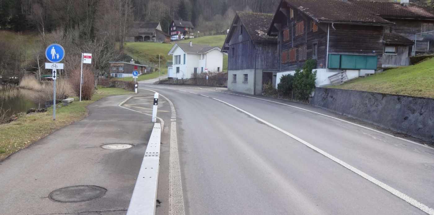 Massnahmenkonzept Nr.2 Goldau-Seewen, Begehung, Aufarbeiten verkehrstechnischer Randbedingungen, Schwachstellenanalyse, Zieldefinition, Machbarkeits-und Variantenstudium