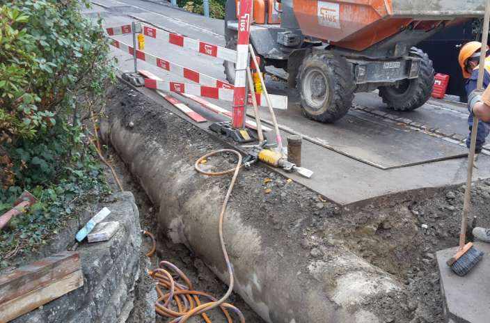 Burain, Rüschlikon, Feldaufnahmen für DGM, Projekt und Bauleitung (alle Phasen)