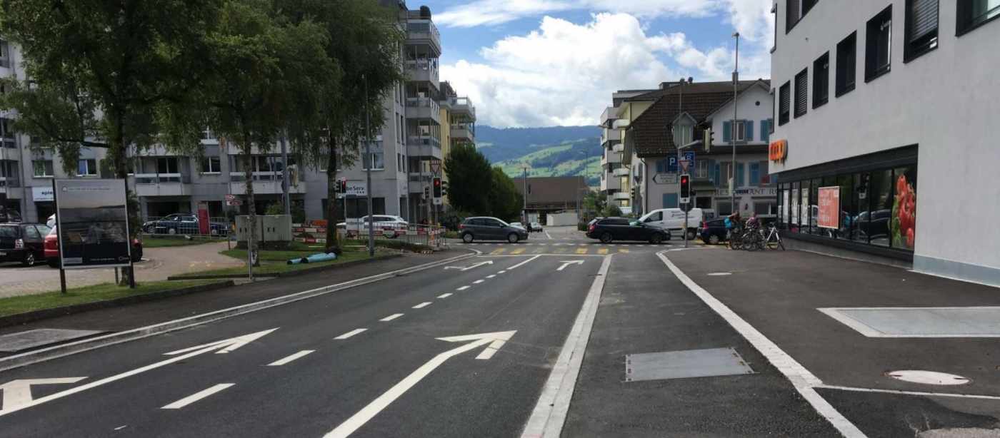 Kniestrasse, Rapperswil, Jona, Planung, Ausschreibung und Realisierung