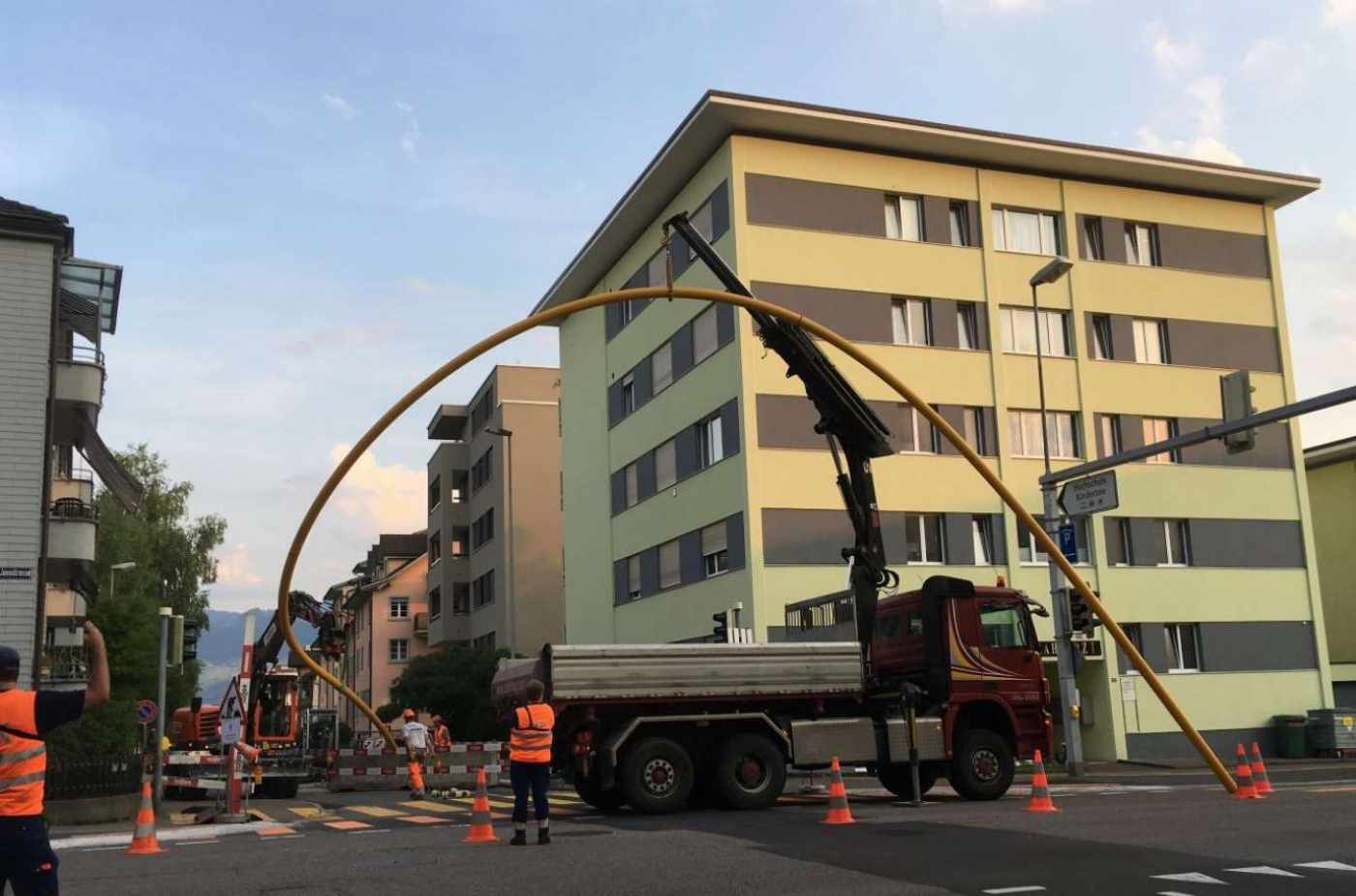 Kniestrasse, Rapperswil, Jona, Planung, Ausschreibung und Realisierung