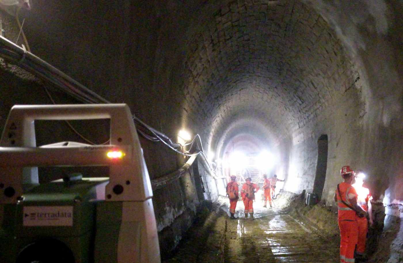 Steuerung Bruggwaldtunnel, Wittenbach, SOB, 3D-Datenaufbereitung der Projektdaten, 3D-Maschinensteuerung der Grossfräse W2200