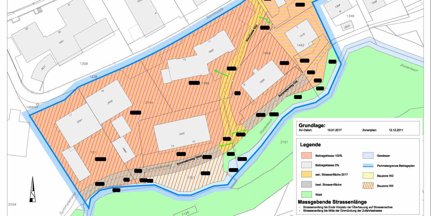 Kostenverteilplan Sonnhalde, Freienbach, Erstellung Kostenverteilplan, Inkl. Nutzungs- und Verwaltungsverordnung, Moderation und Durchführung von Workshops