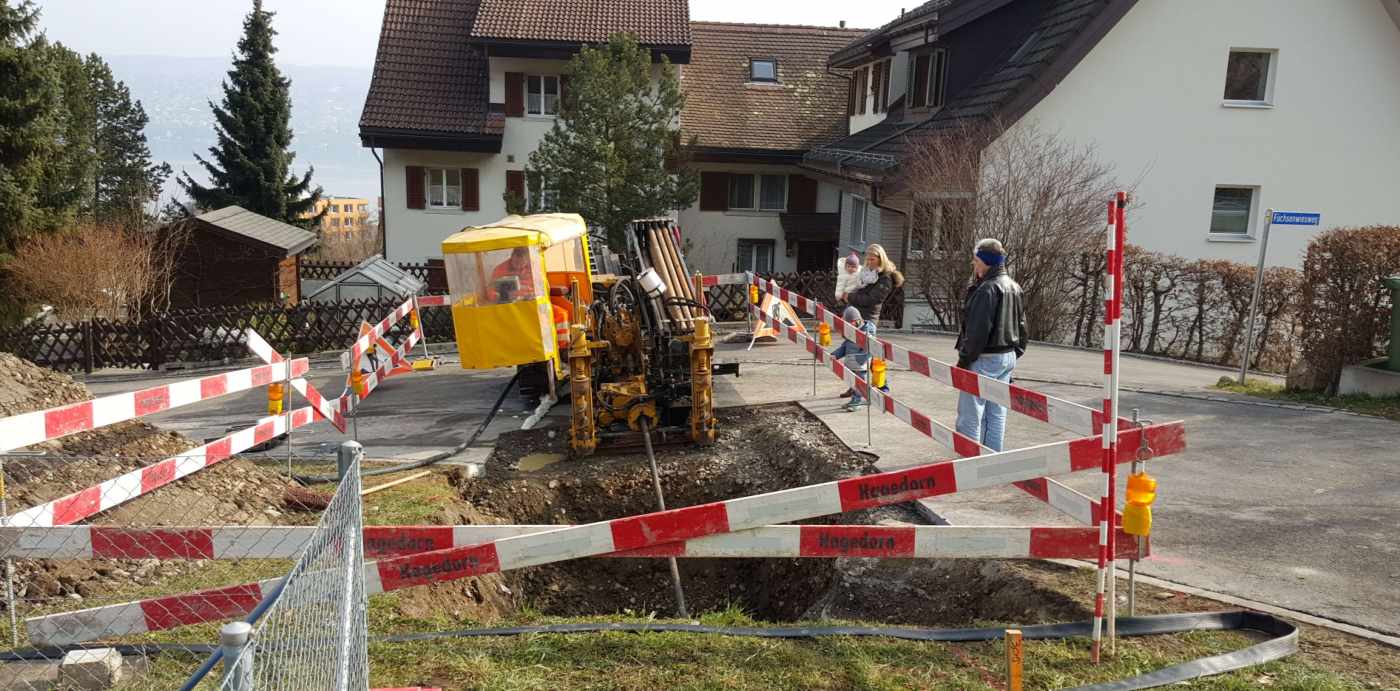 Hangweg,Â Horgen, Umfassende Grundlagenbeschaffung,, Feldaufnahmen, Bauprojekt,, Devisierung, Ausschreibung und, Offertvergleich, Ausführungsprojekt, Örtliche Bauleitung,, Ausmass und Abrechnung