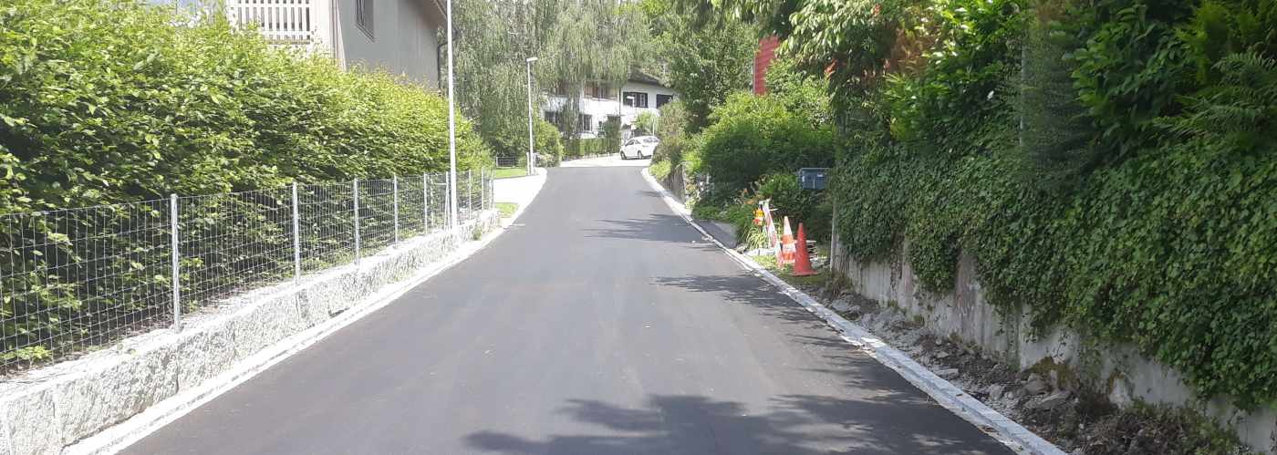 Sanierung Sennhofweg/Hanflandstrasse, Zollikon, Bauprojekt, Submission, Ausführungsprojekt, Örtliche Bauleitung, Abnahme und Inbetriebnahme Bauwerk