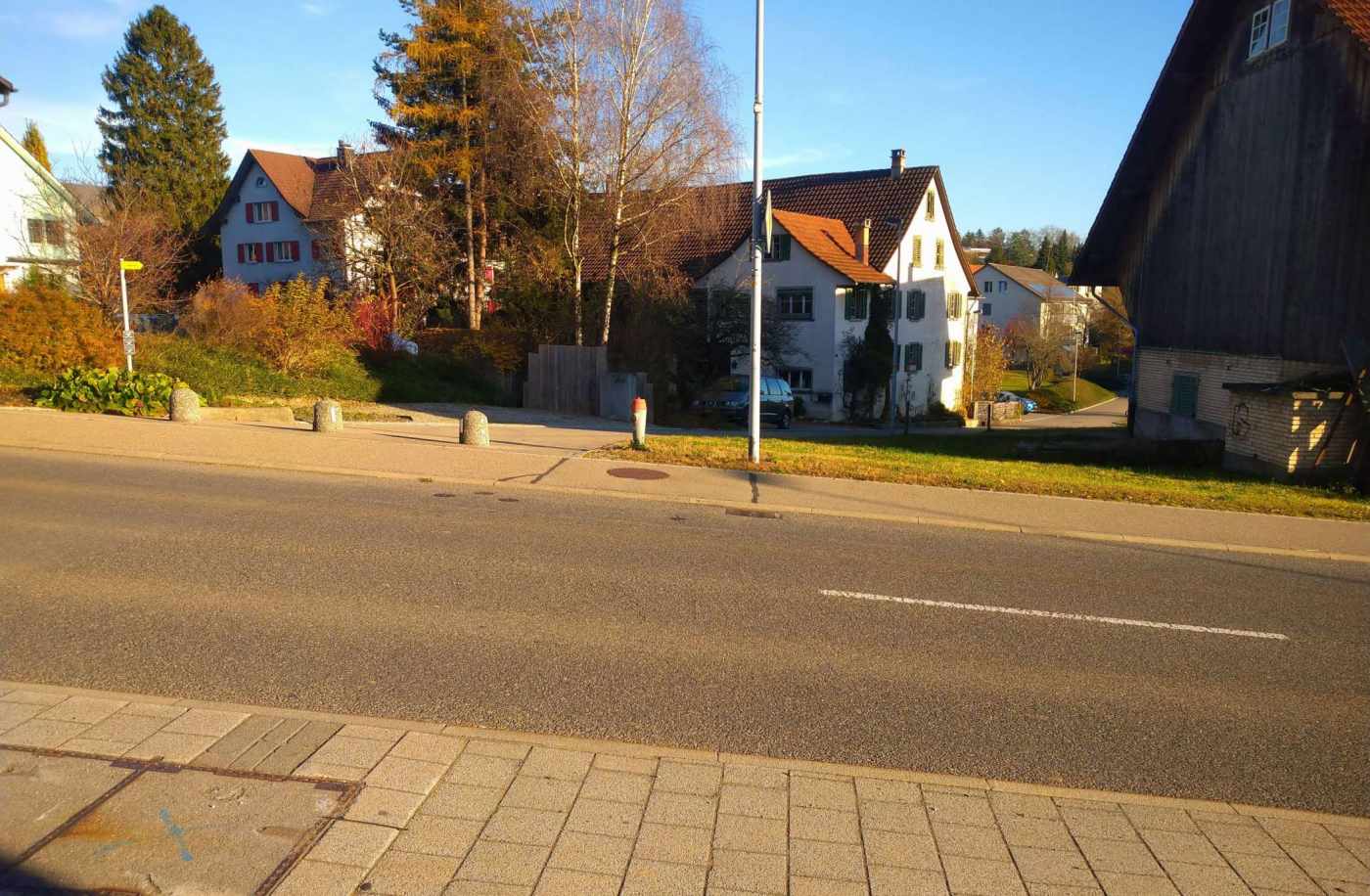 Verkehrsgutachten Dorfstrasse, Russikon, Verkehrsgutachten zur Temporeduktion:, Grundlagenstudium, Augenschein, Technische Nachweise