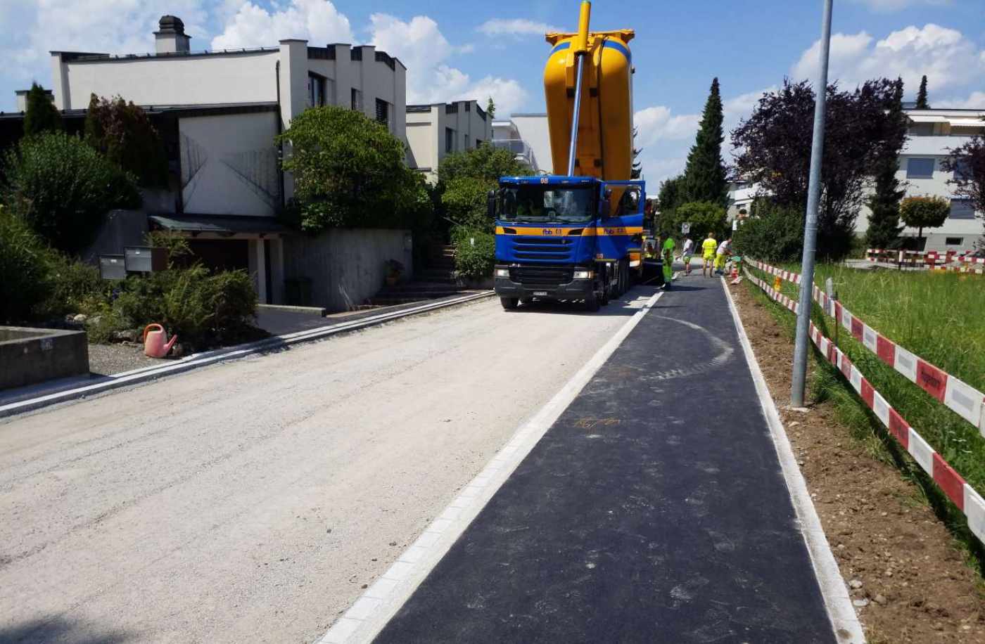 Mövenstrasse, Rapperswil-Jona, Projektierung, Ausschreibung, Realisierung