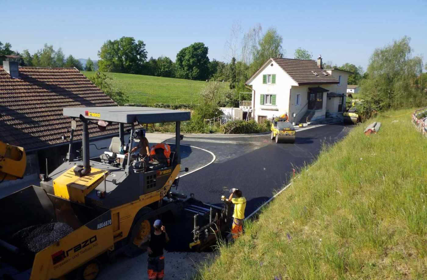 Goldbachstrasse, Rüti, Projektierung, Ausschreibung, Realisierung