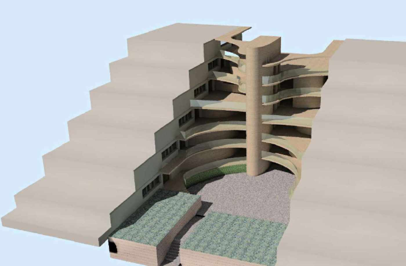 Erschliessungsturm Wilenstrasse, Wilen bei Wollerau, 1 Rotationskernbohrung mit Inklinometereinbau, 5 Rammsondierungen