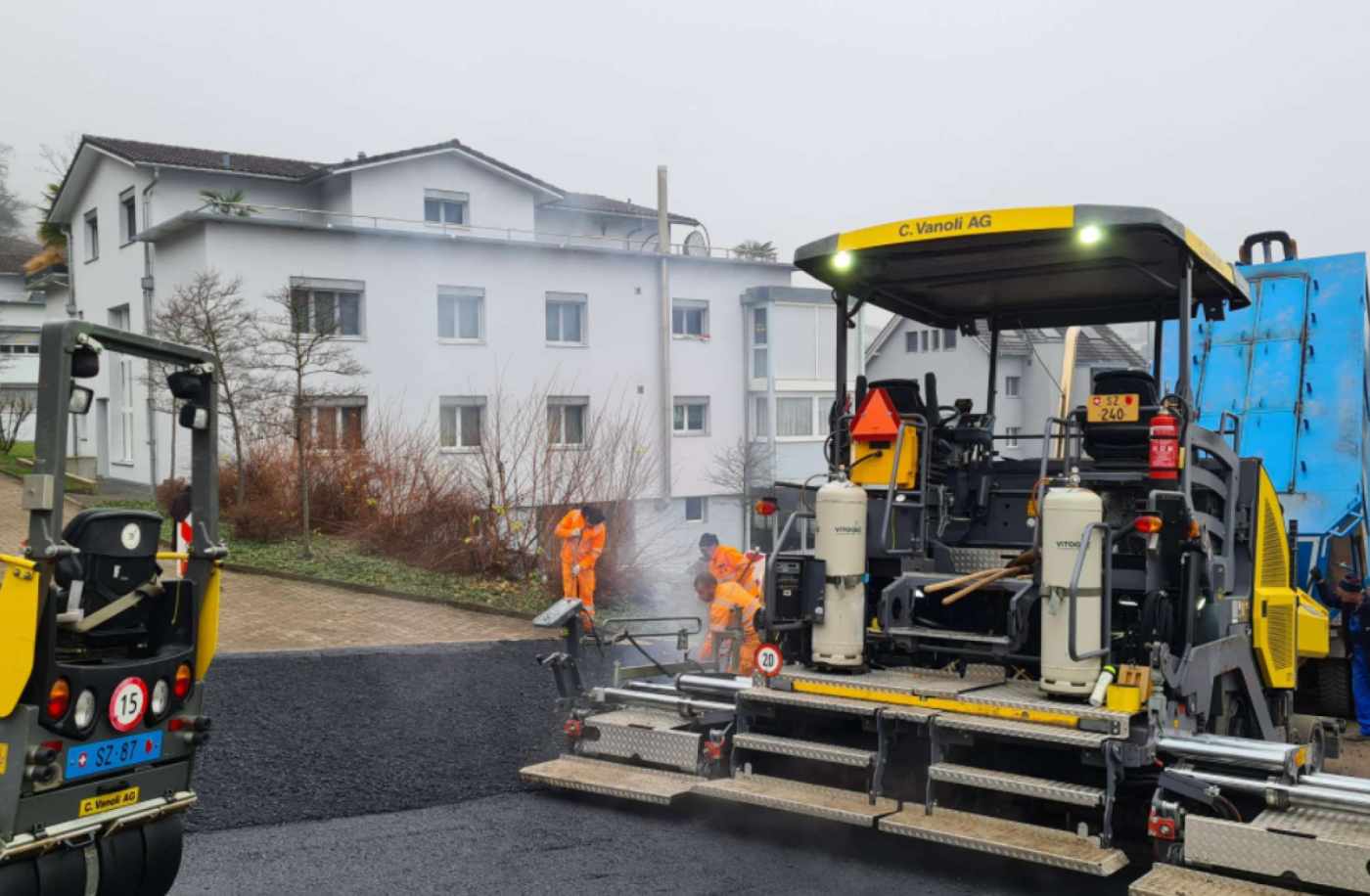 Rigistrasse, Greppen, Grundlagenbeschaffung,Koordination Werke, Bauprojekt, Kostenvoranschlag, Submission, StatikStützbauwerk, Ausführungsprojekt, örtliche Bauleitung, Ausmass, Abrechnung,Kostenkontrolle, Inbetriebnahme