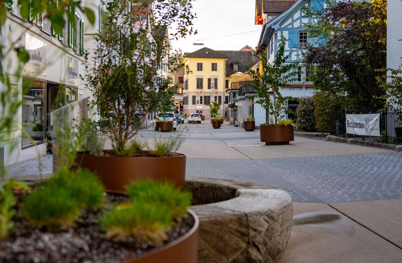 Neugestaltung Dorfkern Richterswil RED, Gesamtleiter, Führen des Projektausschusses Führen des Fachplanerteams während der Planung, Vorbereitungen und Mithilfe der Öffentlichkeitsarbeiten und Veranstaltungen