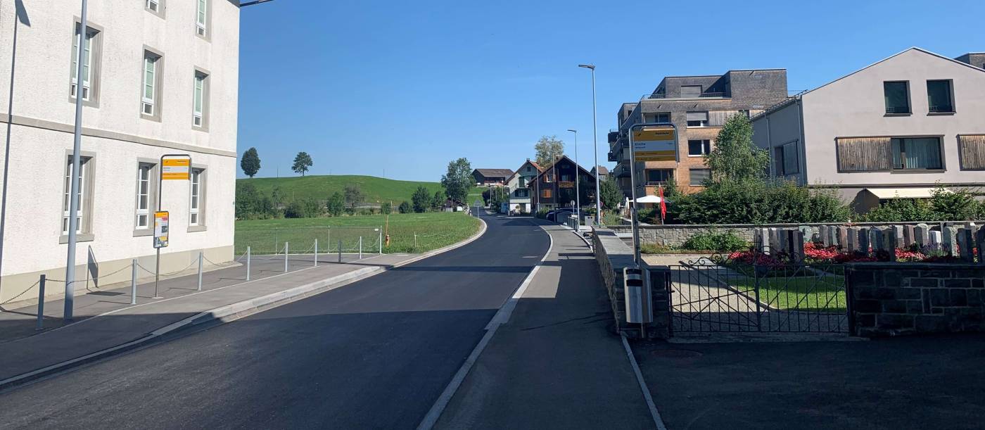 Erneuerung Seestrasse Willerzell, Bauprojekt, Submission, Ausführungsprojekt, Bauleitung