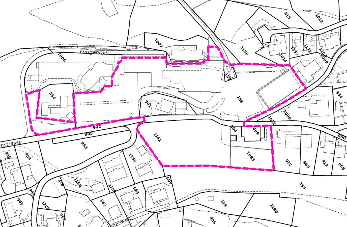 Bebauungsplan Fürigen, Stansstad, Projektleitung, Erarbeitung Sonderbauvorschriften und Plan mit Wettbewerbssieger und Bauherrenvertretung, Gestaltung Mitwirkungsprozess und Information der Bevölkerung, Begleitung Einwendungsverhandlungen