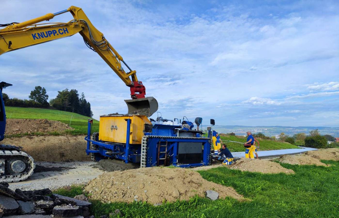 Sanierung Güterstrassen, 6026 Rain, Vorprojekt, Bauprojekt, Ausführungsprojekt, Bauleitung