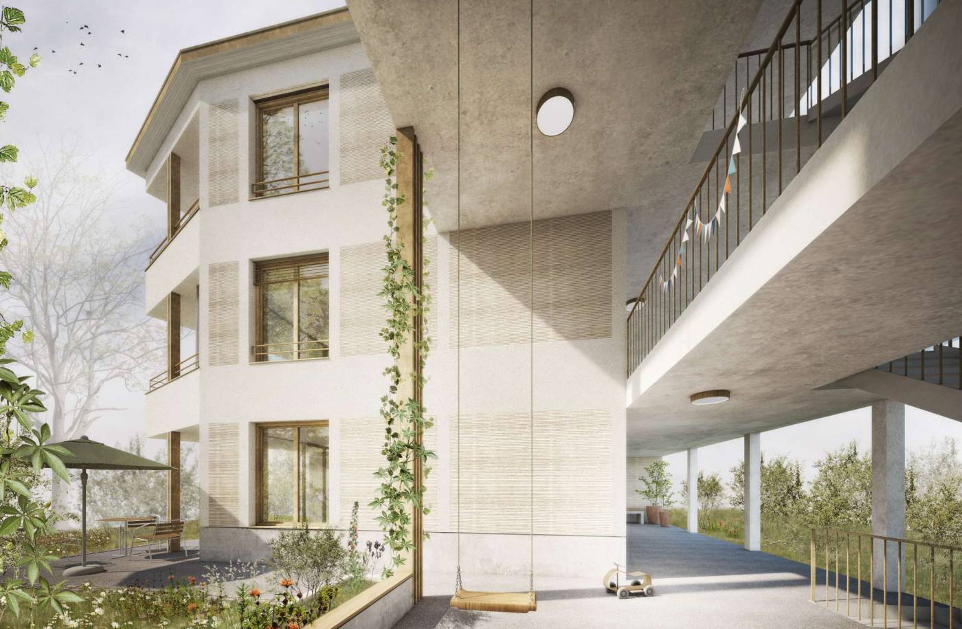 MGH Grüz Rapperswil, Projektierung Tragstruktur Hochbau und Baugrube